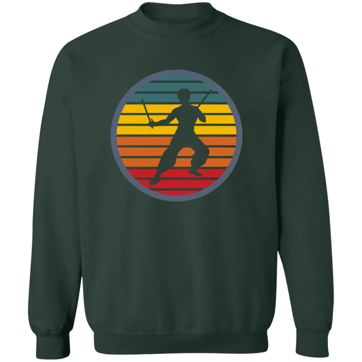 Kali Eskrima Bruce Unisex Crewneck Pullover Sweatshirt