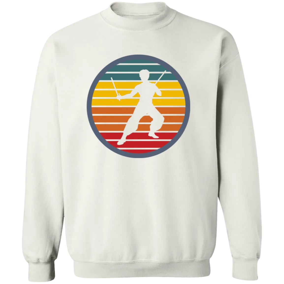 Kali Eskrima Bruce Unisex Crewneck Pullover Sweatshirt