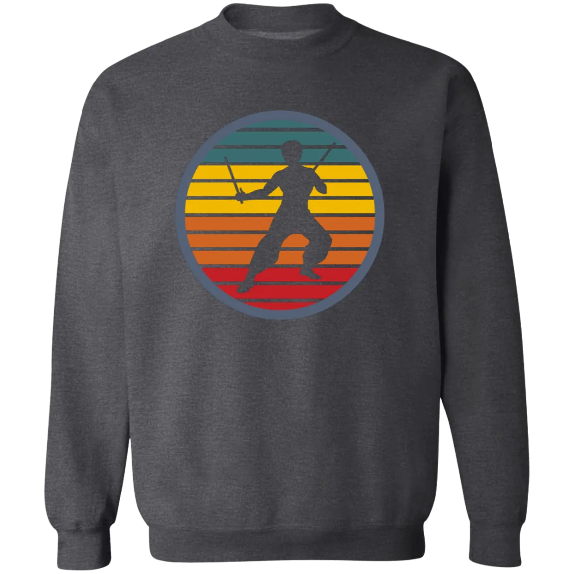 Kali Eskrima Bruce Unisex Crewneck Pullover Sweatshirt