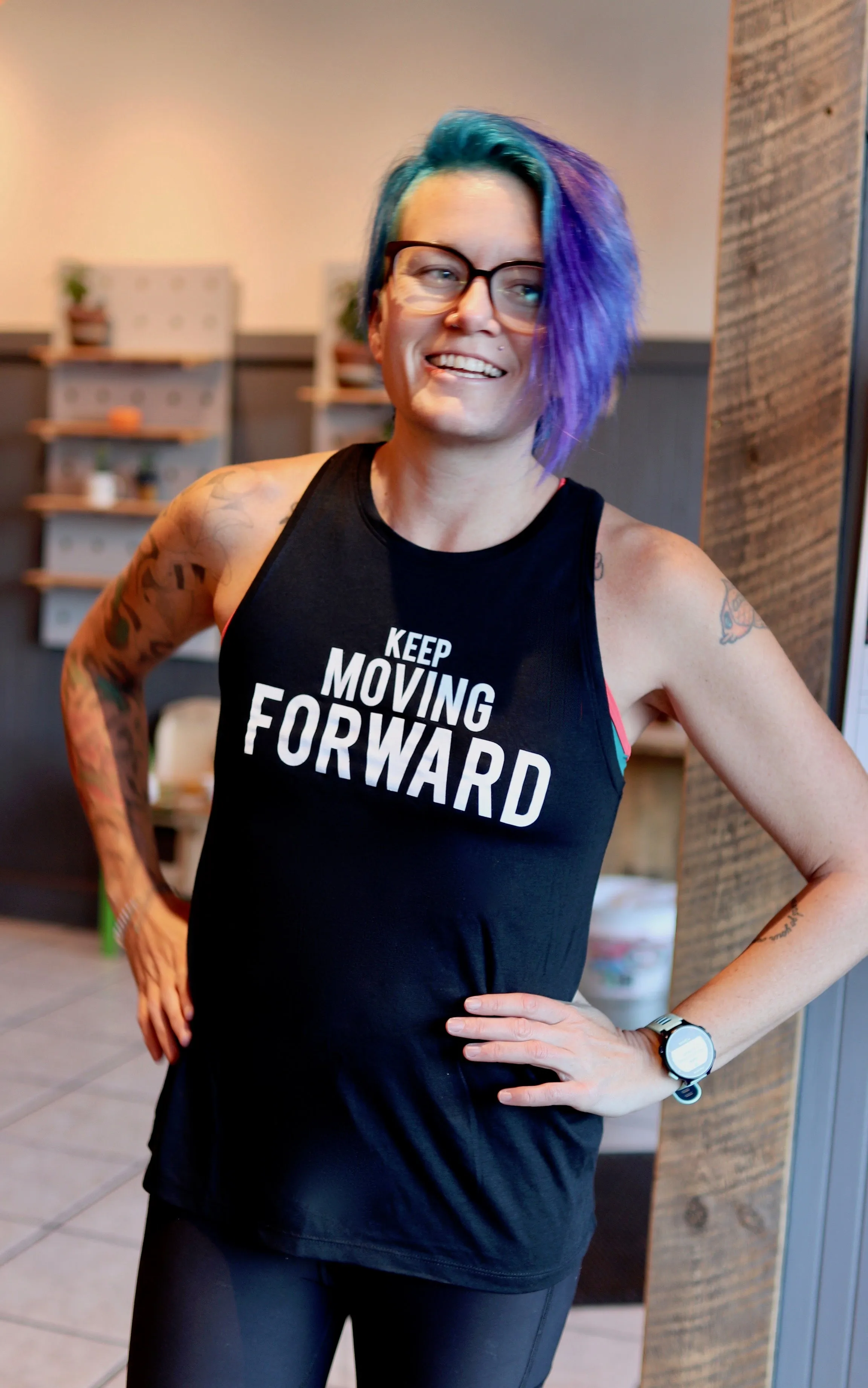 Keep Moving Forward Tank