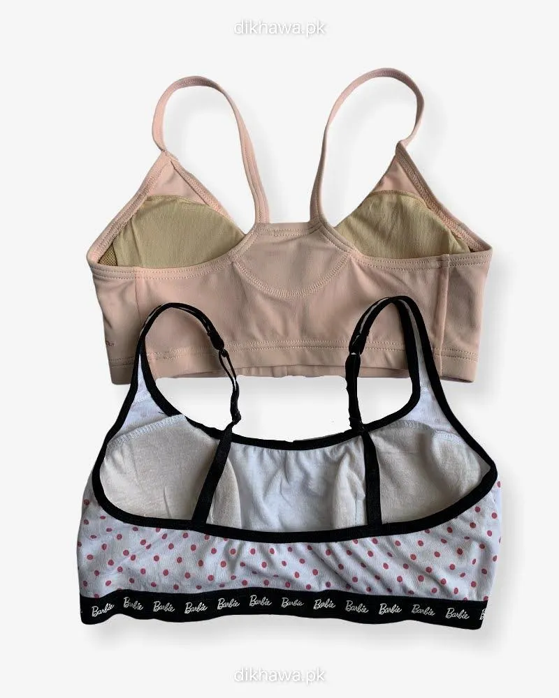 Ladies Jogging Bra - Sports Bra - Pack Off 2 Sports Bra - Padded Sports Bra Pack Off 2
