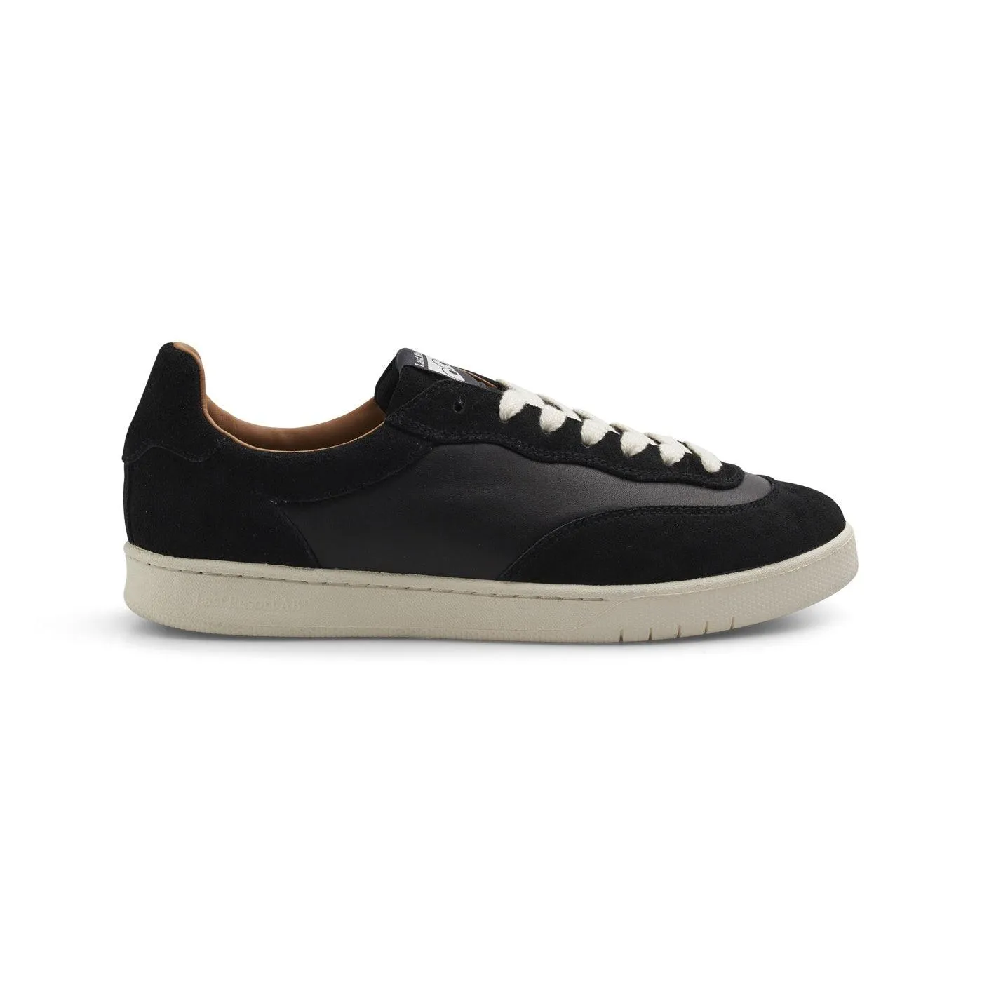 LAST RESORT AB CM001 Leather/Suede Lo Black/White