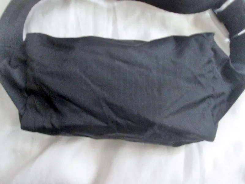 LESPORTSAC Running Bumbag Fanny Pack Waist Belt Travel Fitness Bag BLACK Vegan