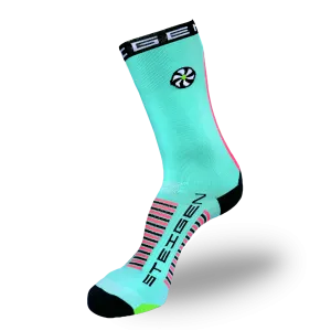Licorice Allsorts Running Socks ¾ Length