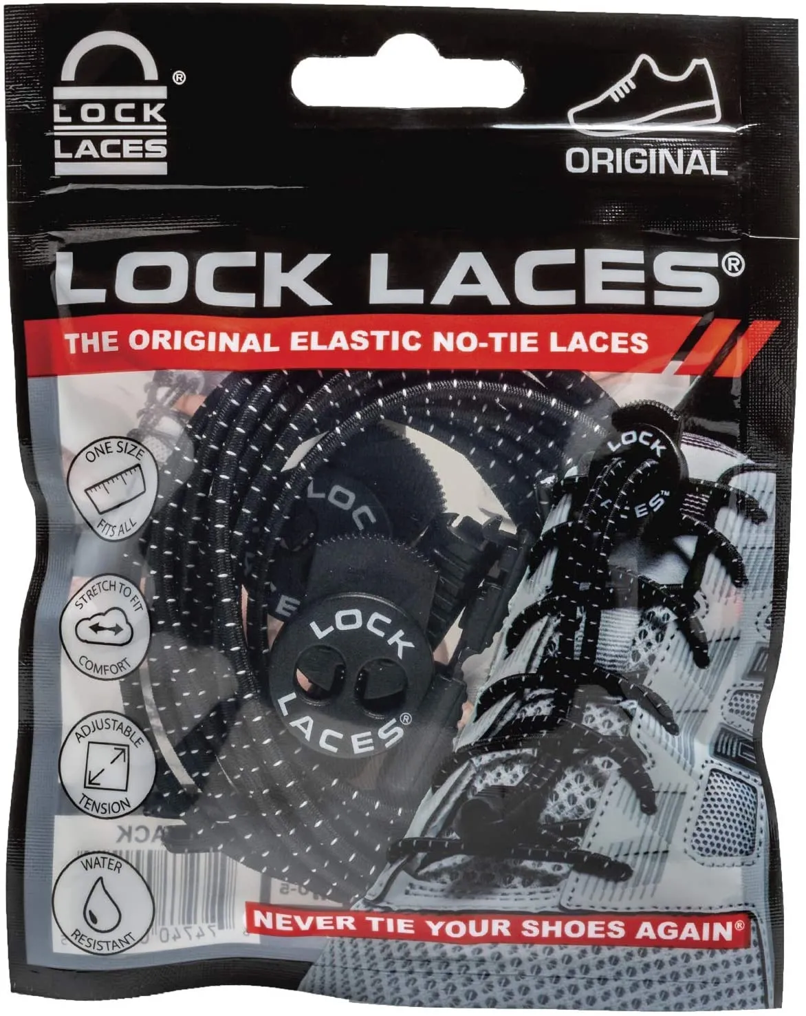 Lock Laces - black