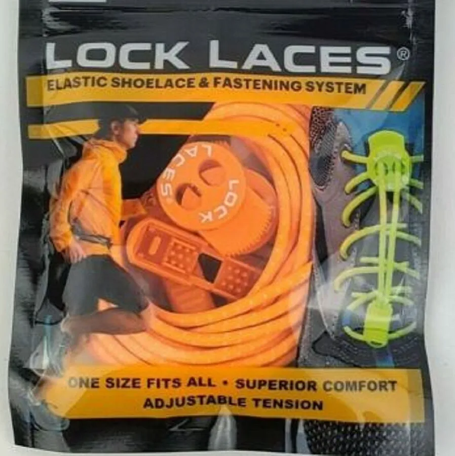 Lock Laces - orange