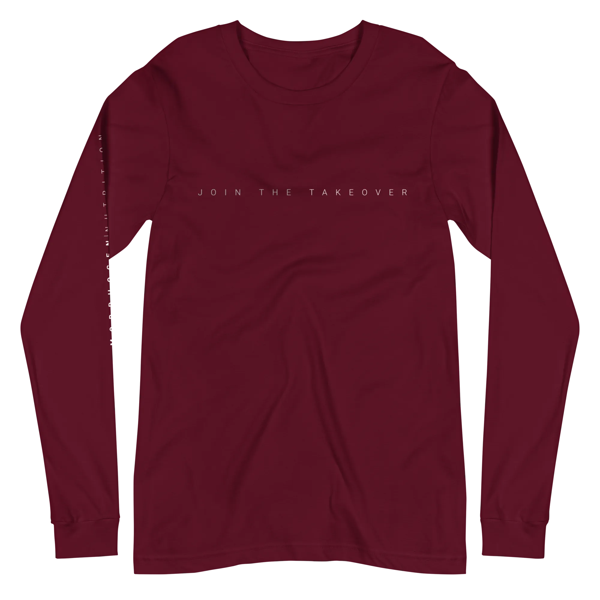 Long Sleeve T - Burgundy