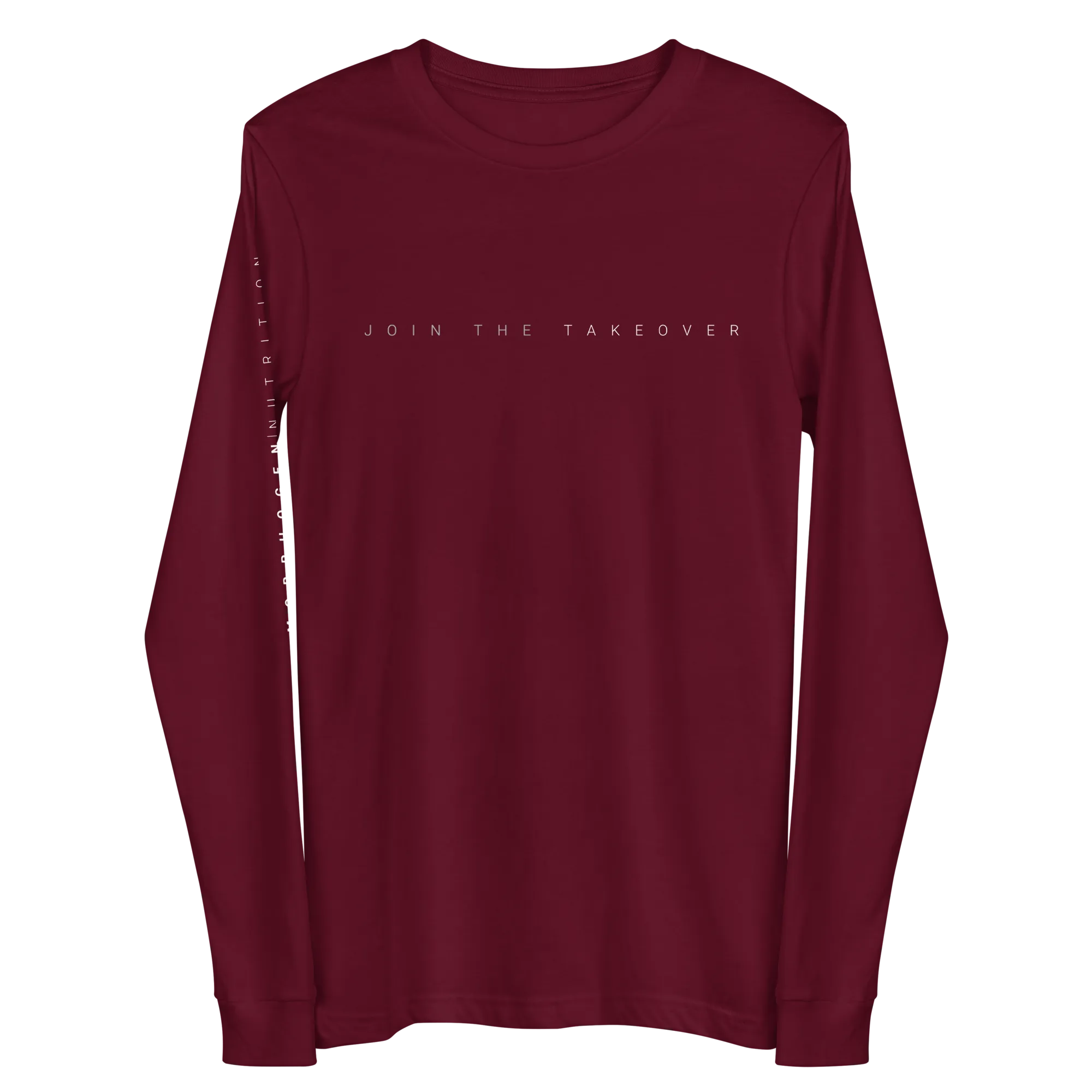 Long Sleeve T - Burgundy