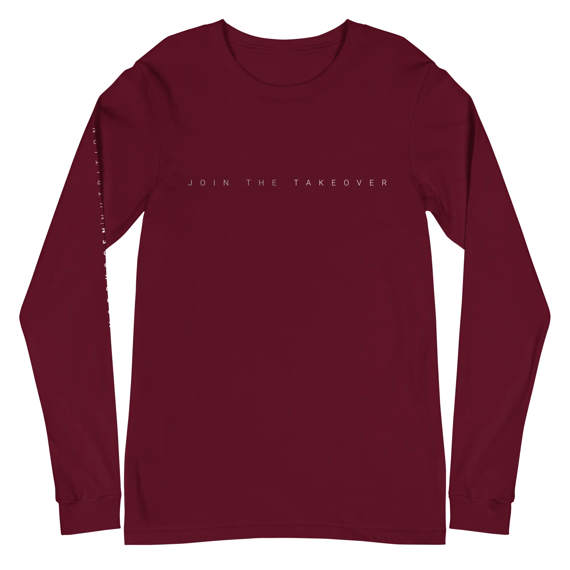 Long Sleeve T - Burgundy