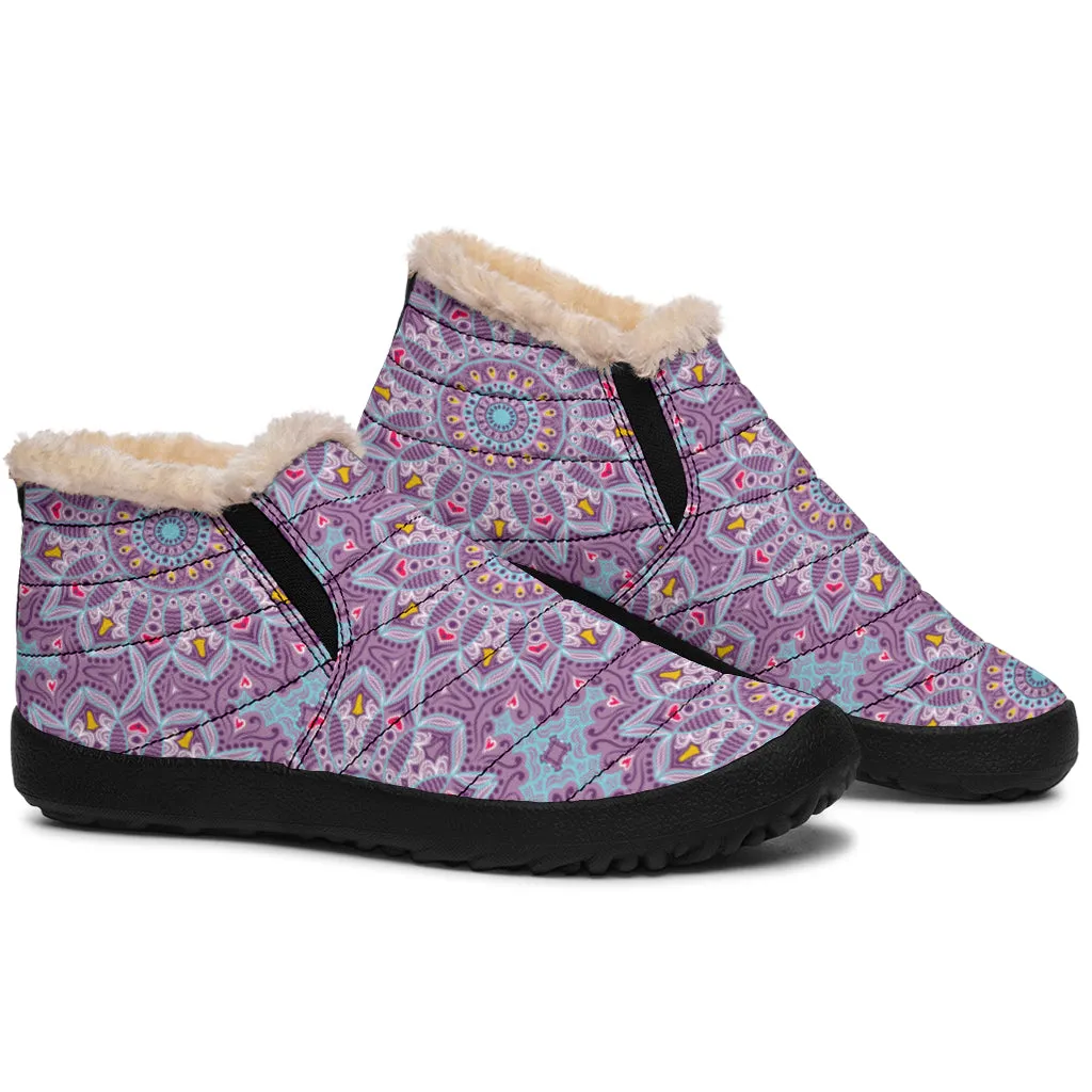 Love Mandala Winter Shoes