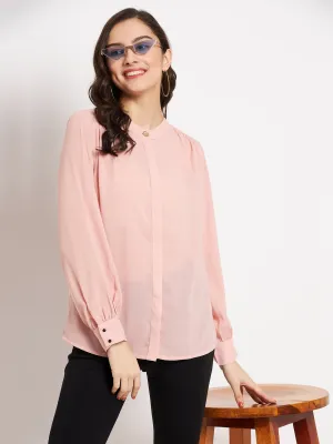 Madame High Neck Solid Top