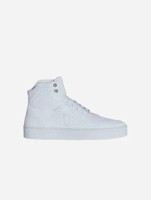 Mateo Unisex Biosourced & Recycled High-Top Sneakers | White