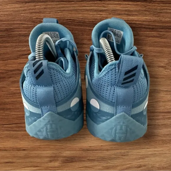 Men’s ADIDAS HARDEN VOL 5 / CHAPTER 3 CONNECTOR FUTURE-NATURAL Polka Dot, SZ 8.