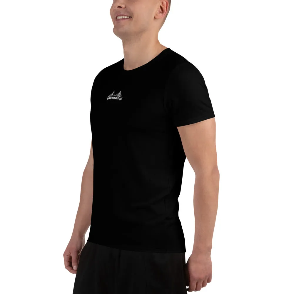 Men's Athletic T-shirt Black