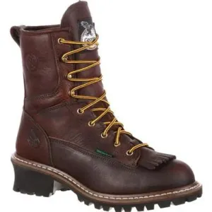MEN'S GEORGIA BOOT WATERPROOF LOGGER BOOT G7113