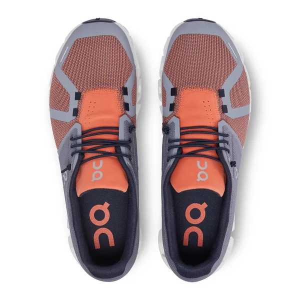 MENS ON CLOUD 5 COMBO- FOSSIL/CANYON