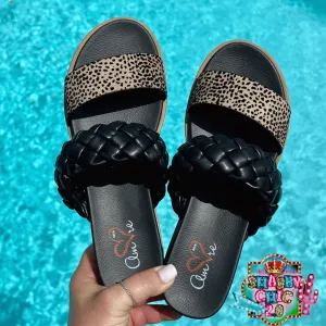 MIA Amore Cheetah Sandals
