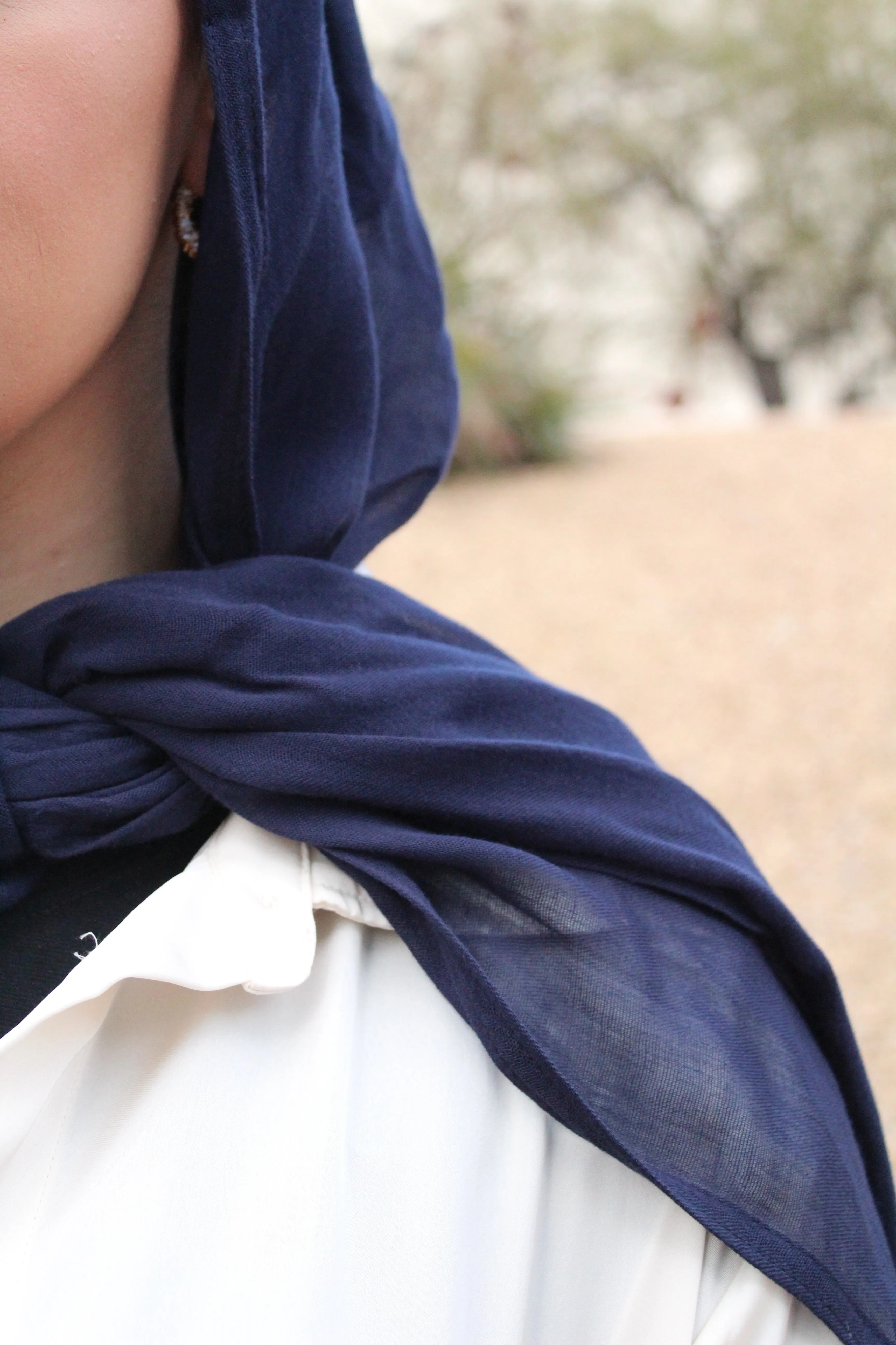 Midnight Blue Scarf