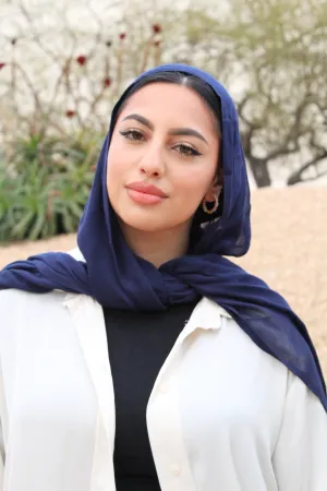 Midnight Blue Scarf