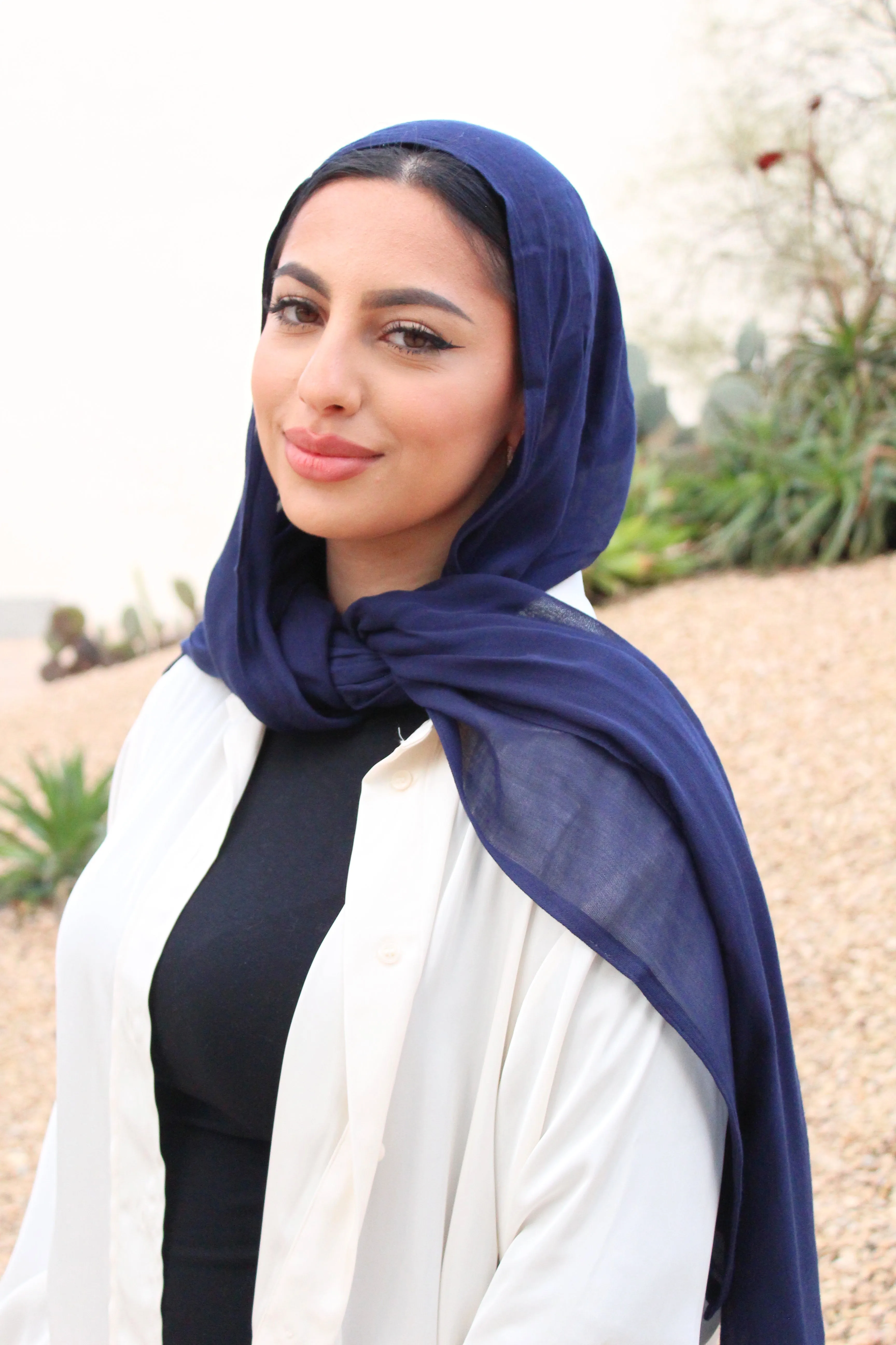 Midnight Blue Scarf
