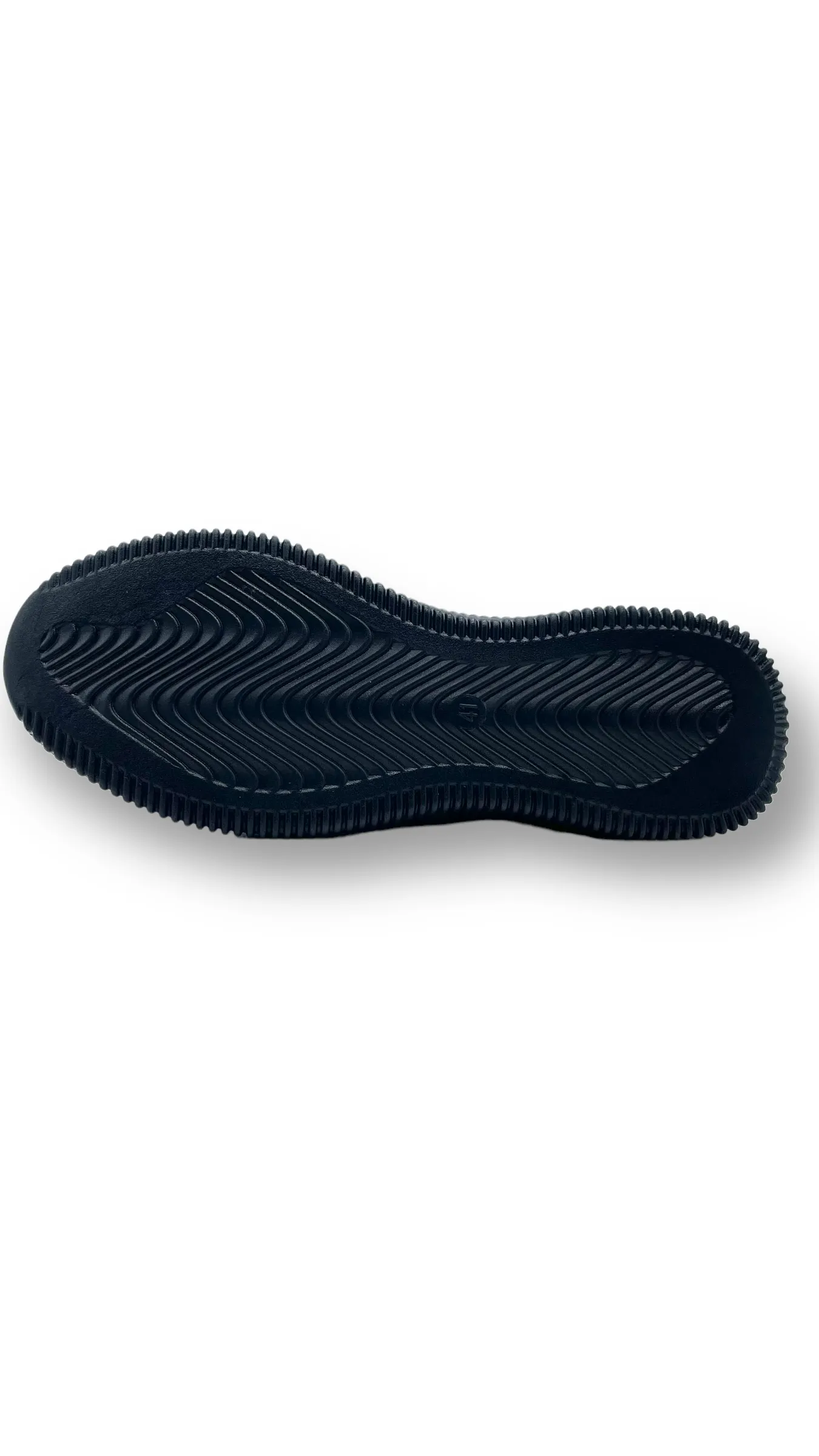 Navy Knitted Trainers