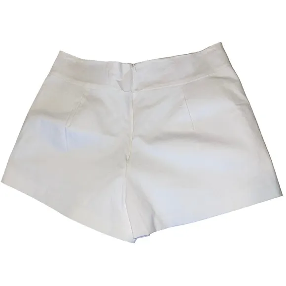 Never A Wallflower High Waist Short in White size Large