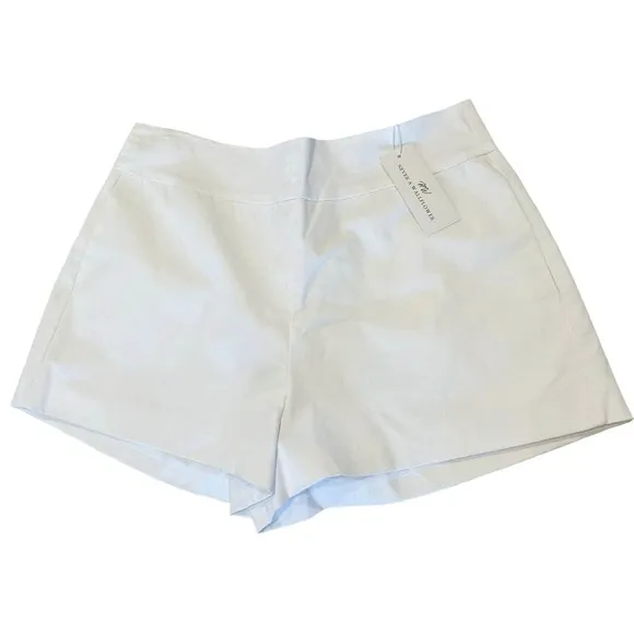 Never A Wallflower High Waist Short in White size Large