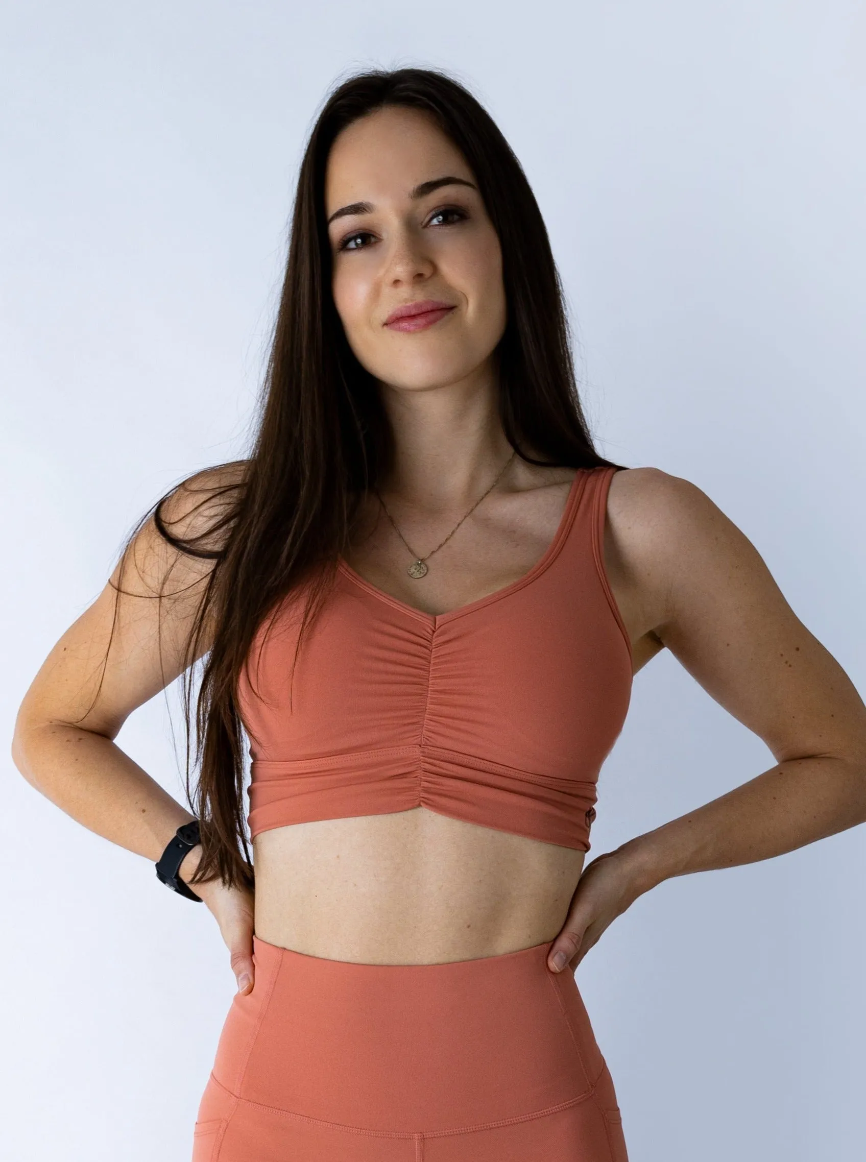 New Beginnings Collection Pink Sport Bra
