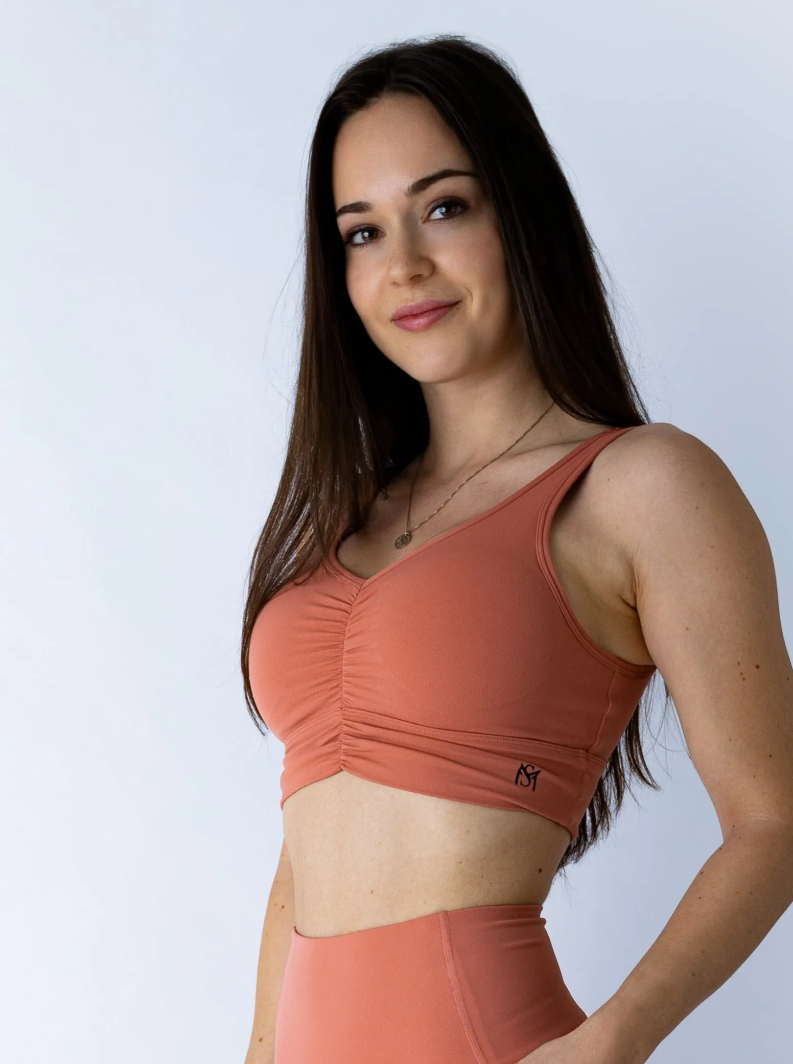 New Beginnings Collection Pink Sport Bra