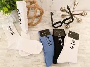 New Terry Cotton Athletic socks.