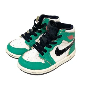 Nike Air Jordan 1 High Infant Size 6C OG TD 'Lucky Green' CU0450-300 Sneakers