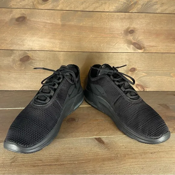 nike air max motion 2 mens size 9 shoes black athletic running sneakers