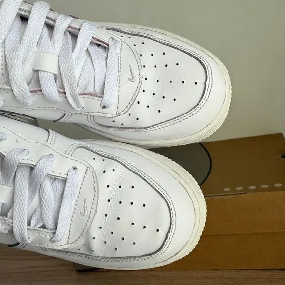 Nike Airforce 1 ‘Triple White’ Kids Sneakers- 3 Y