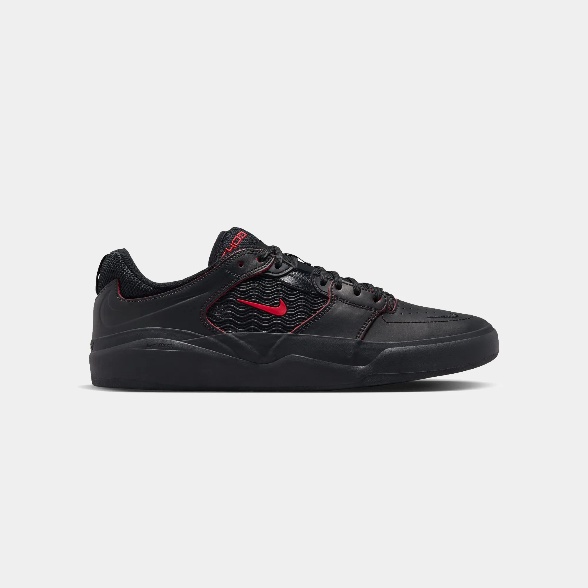 NIKE SB ISHOD PREMIUM - BLACK/UNIVERSITY RED