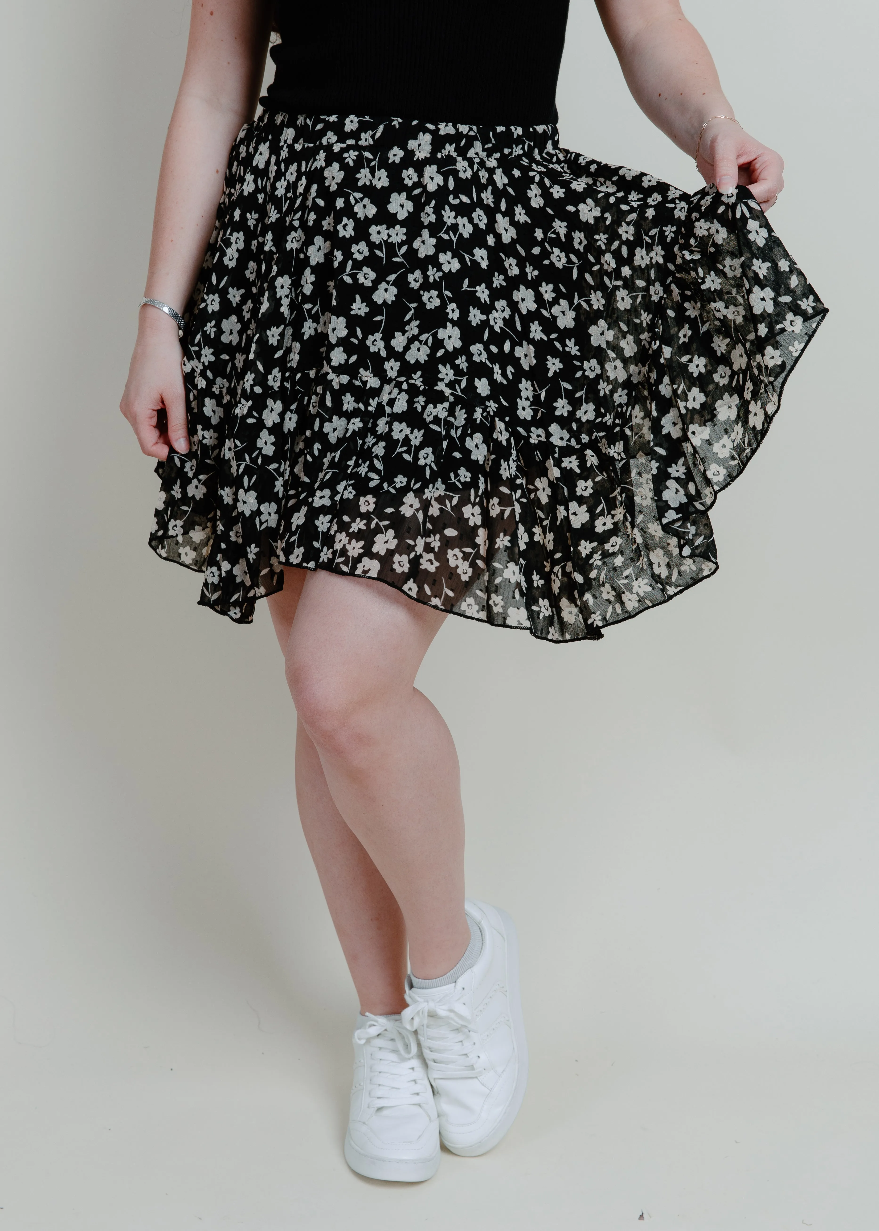 Nolan Floral Mini Skirt