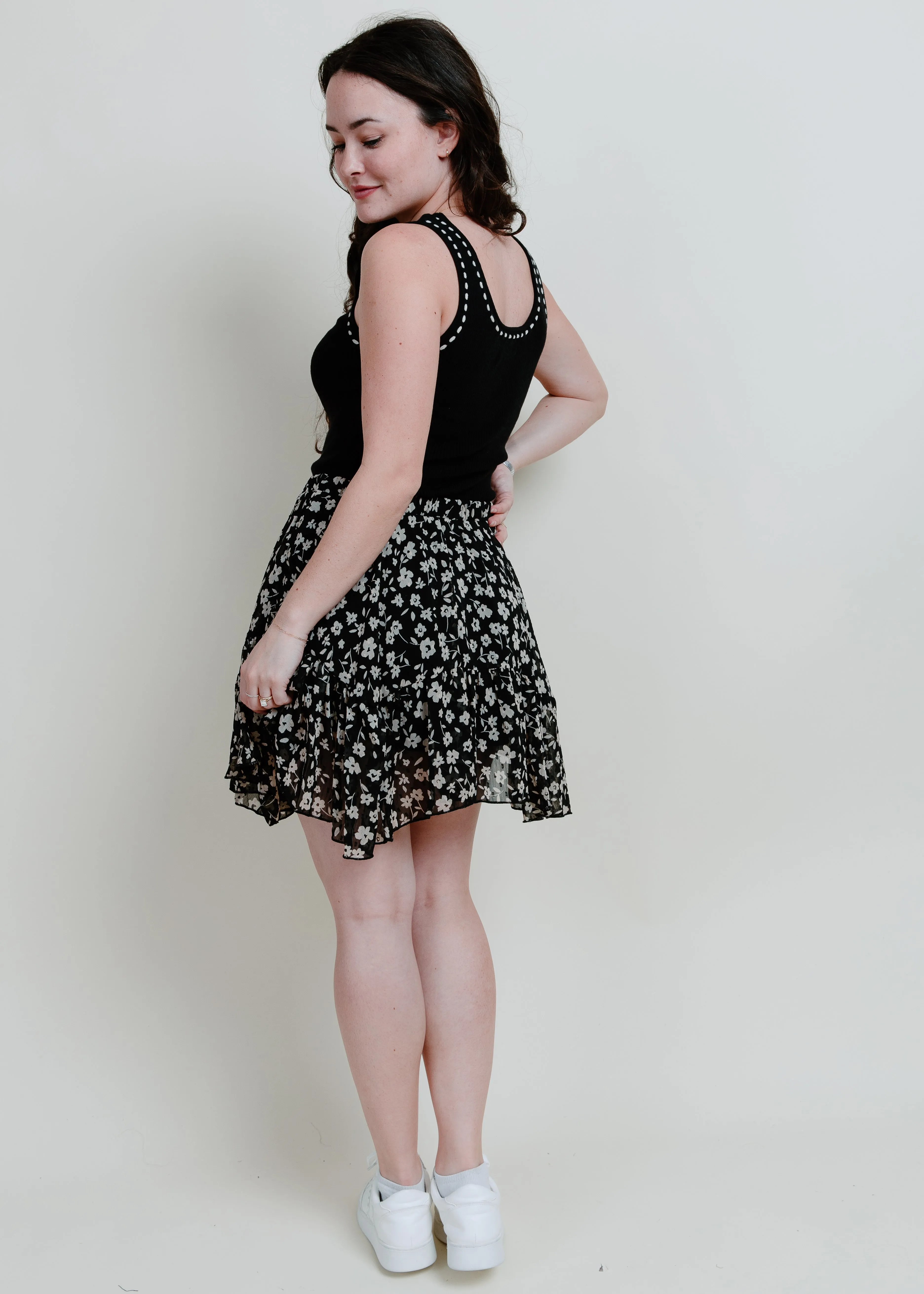 Nolan Floral Mini Skirt