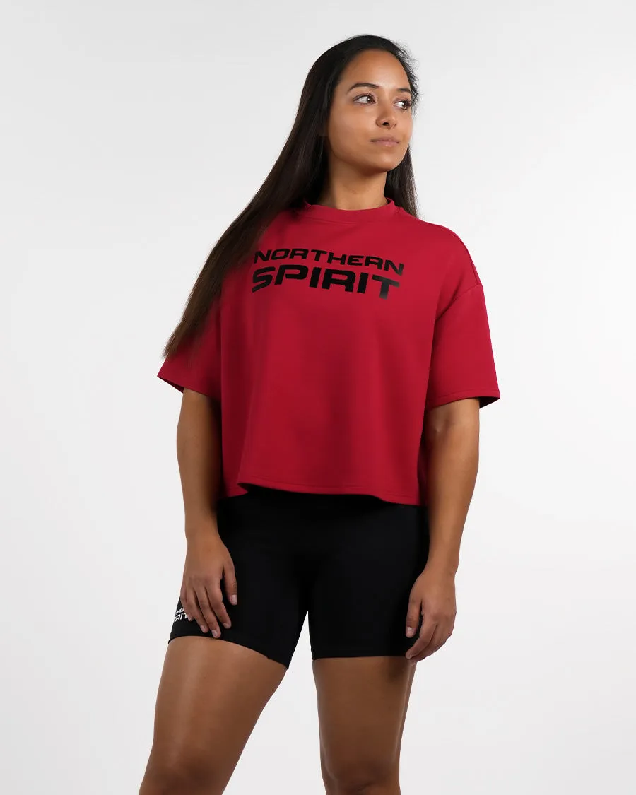 NS Baggy Top - women overSized crop top