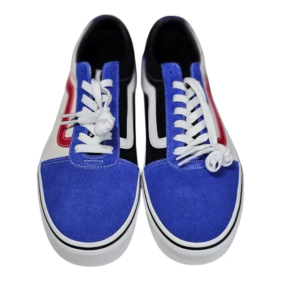 NWOT Vans Ward Lo &quot;Rally Suede Dazzling Blue&quot; sneakers