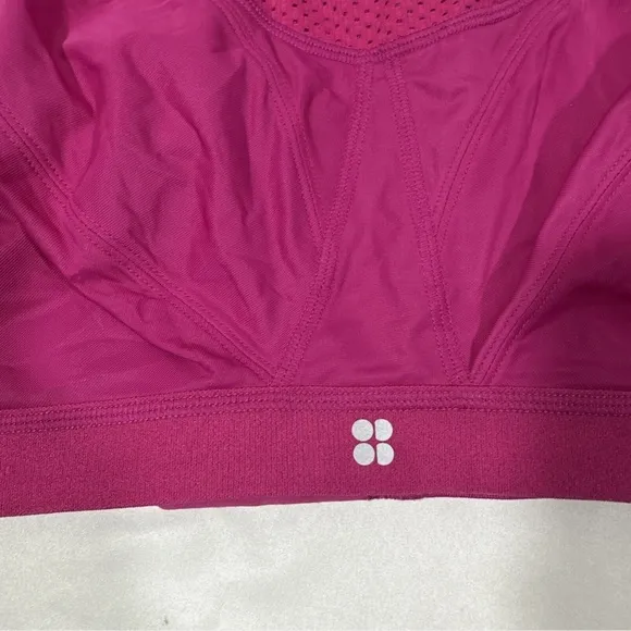 NWT $68 Sweaty‎ Betty [ 38DD ] Ultra Running Sports Bra in Phlox Pink