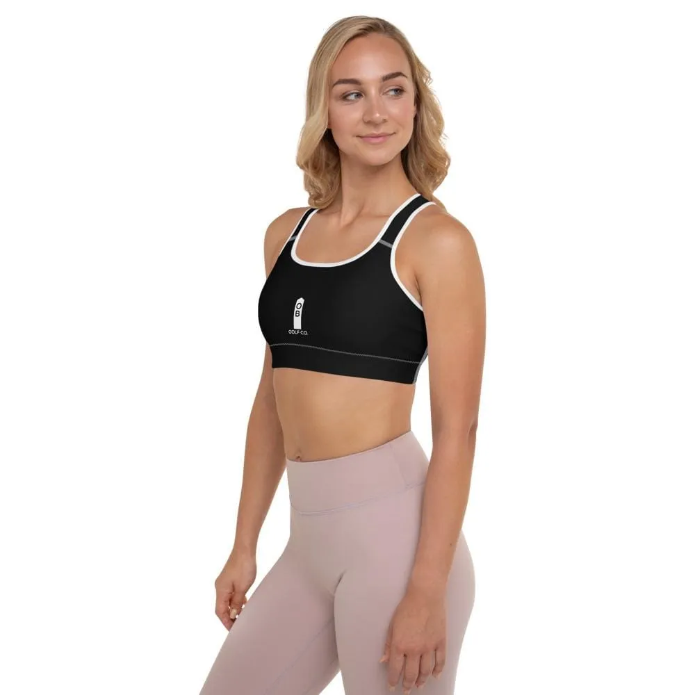 OB Golf Stake Women's Padded Sports Bra