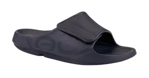 OOFOS Women's OOahh Sport Flex Slide - Black Matte