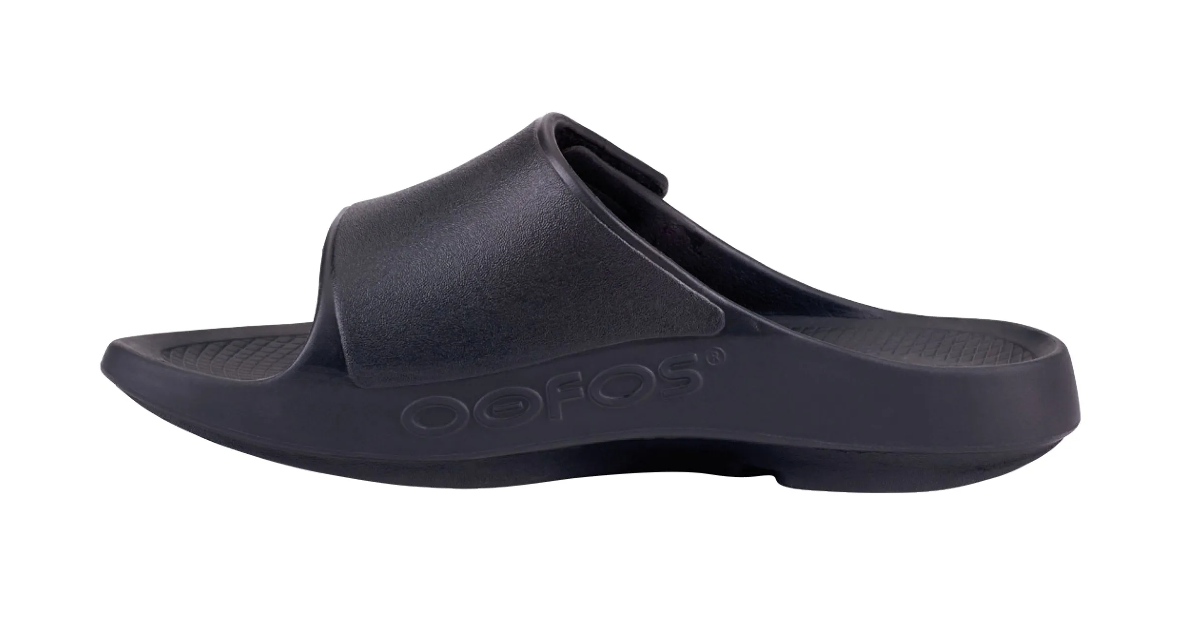 OOFOS Women's OOahh Sport Flex Slide - Black Matte
