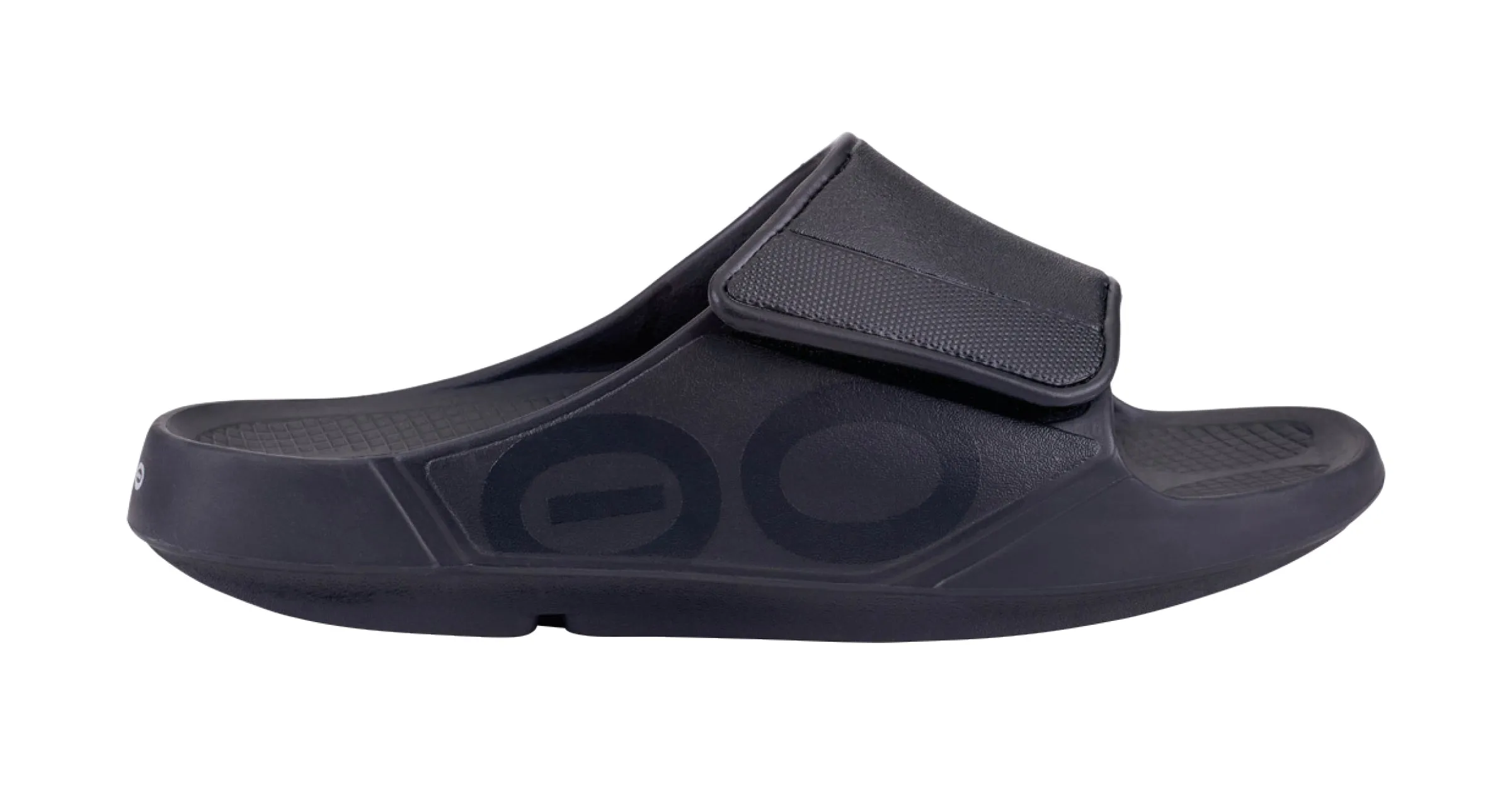 OOFOS Women's OOahh Sport Flex Slide - Black Matte