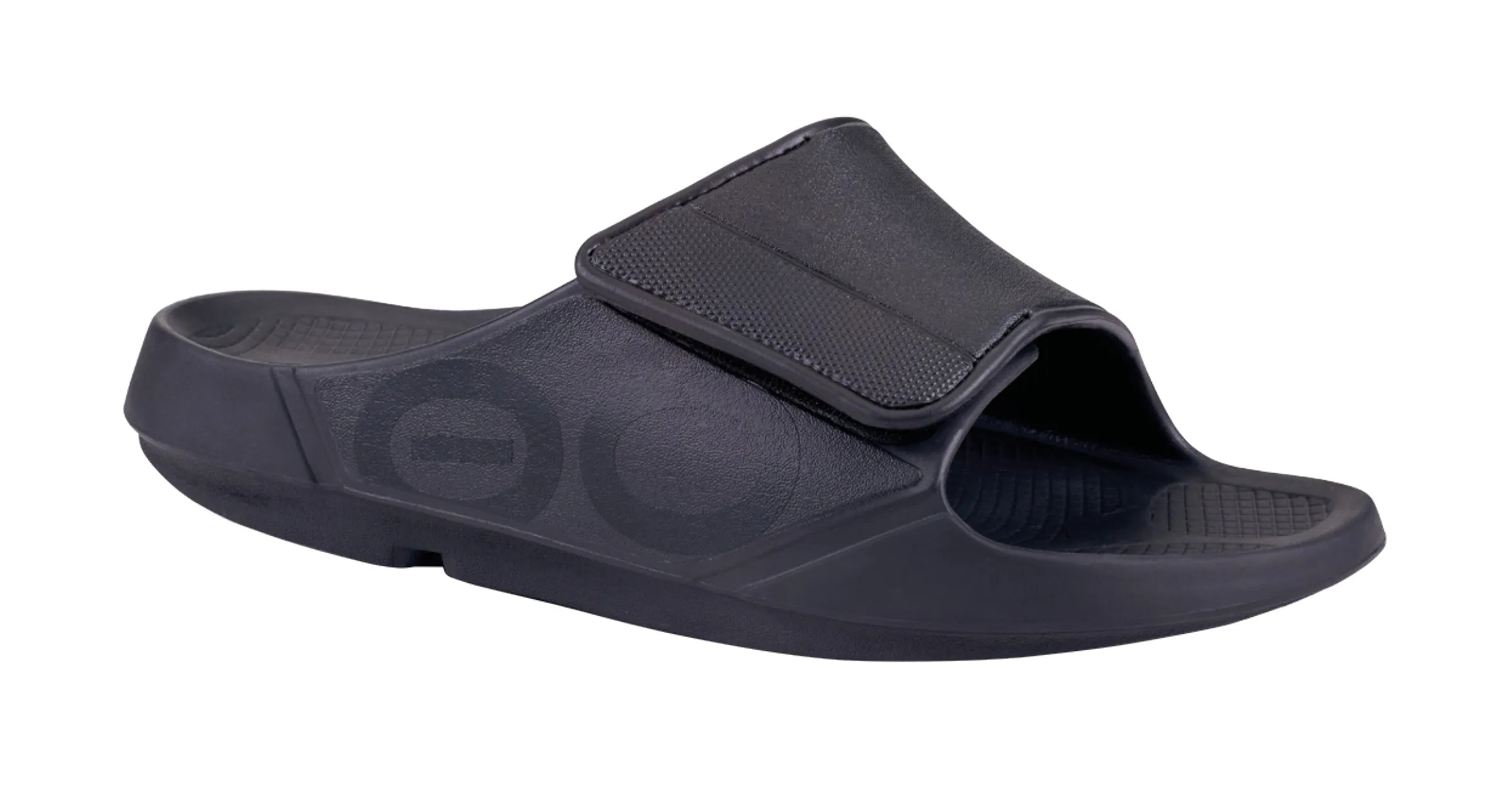 OOFOS Women's OOahh Sport Flex Slide - Black Matte