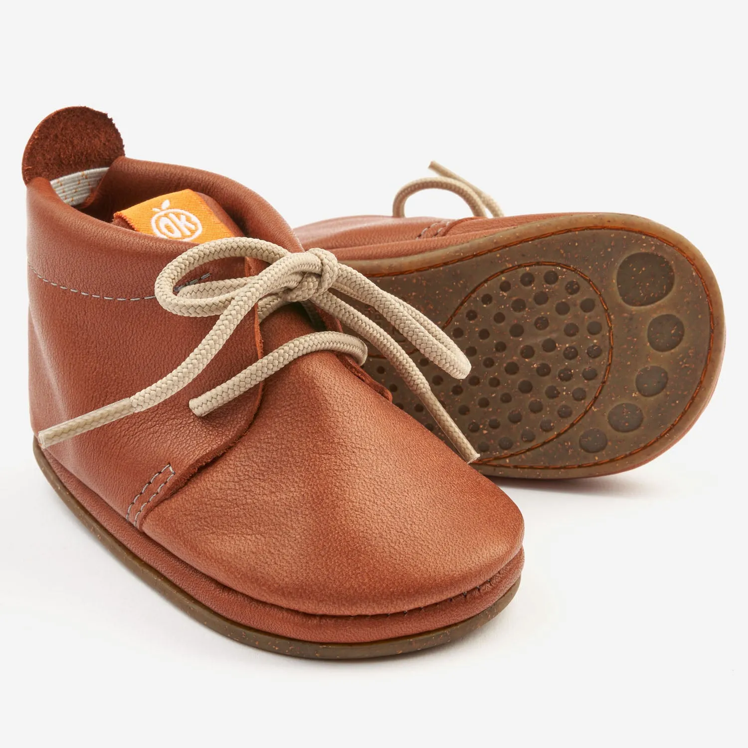 Orangenkinder - AMIGO Lace-up - Brown