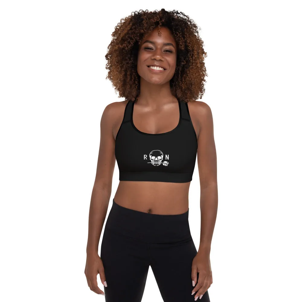 Padded Sports Bra Black