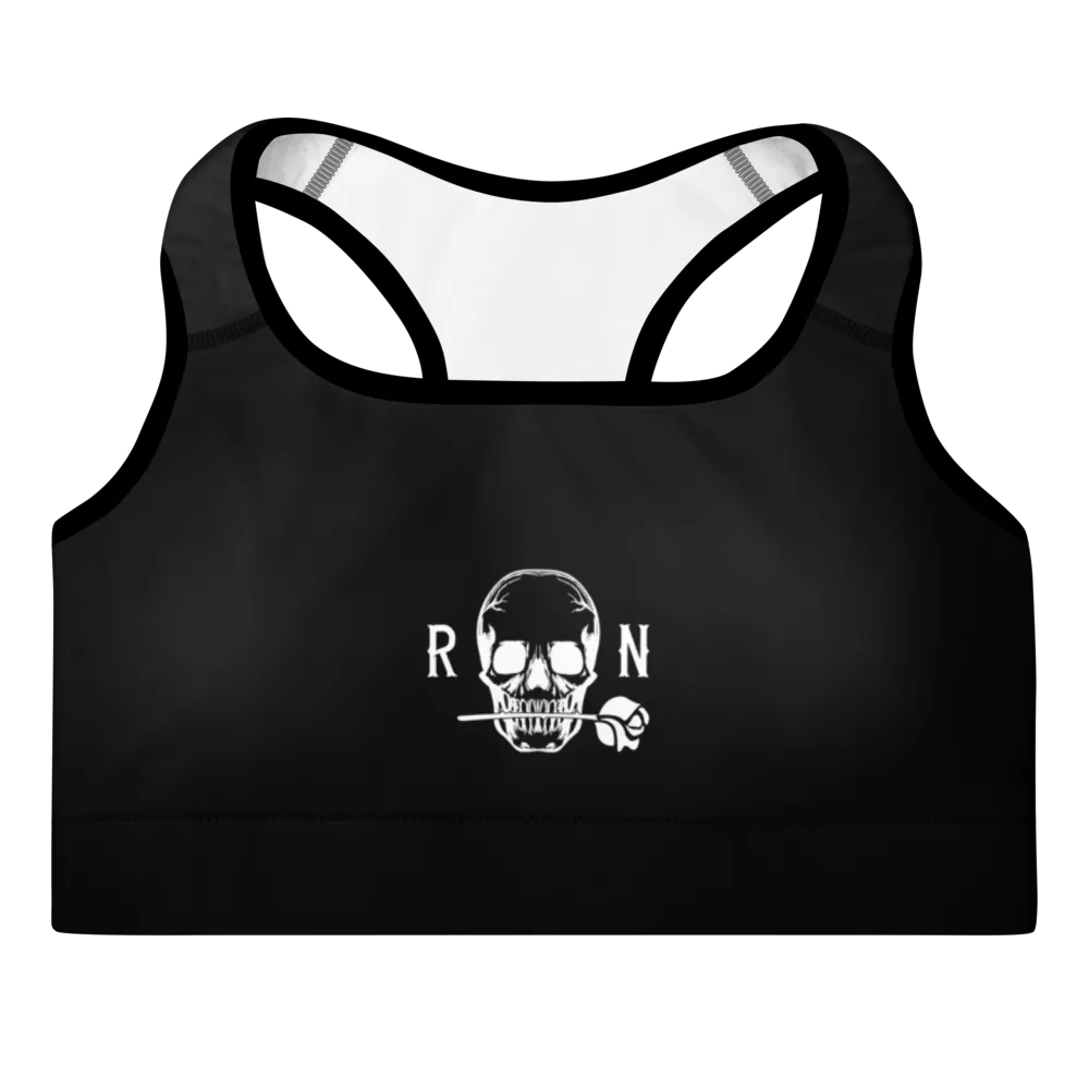Padded Sports Bra Black