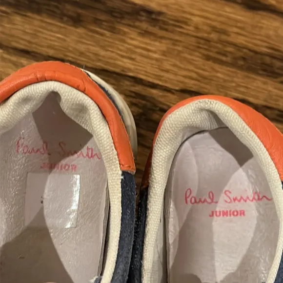 Paul Smith Junior Low Top Sneakers Size 29