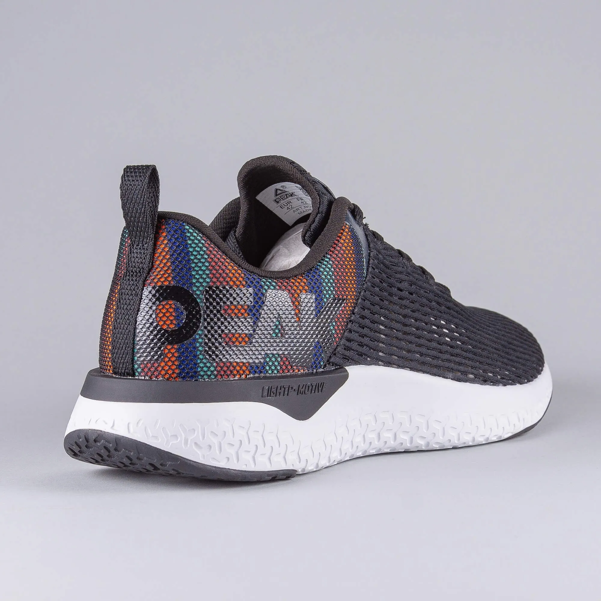 PEAK RUNNING SHOES BLACK