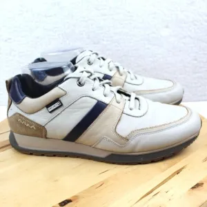 Pikolinos Sneaker Mens 41 Size 8 Beige Leather Comfort Walking Everyday Shoe